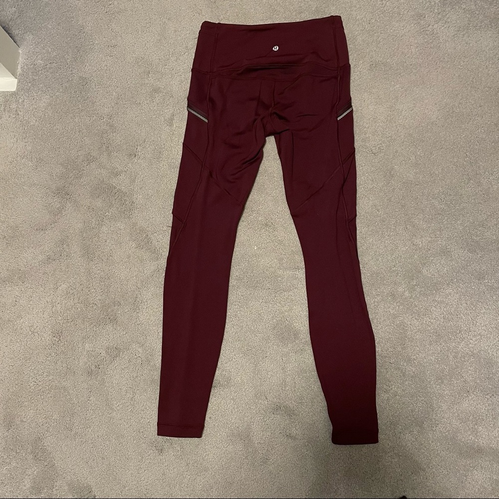 Fleece lined lululemon leggings
